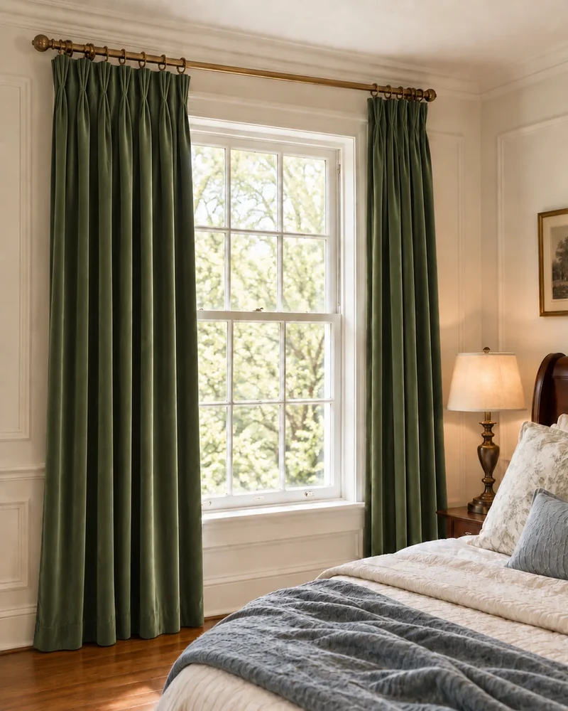 Classic Velvet Custom Curtain