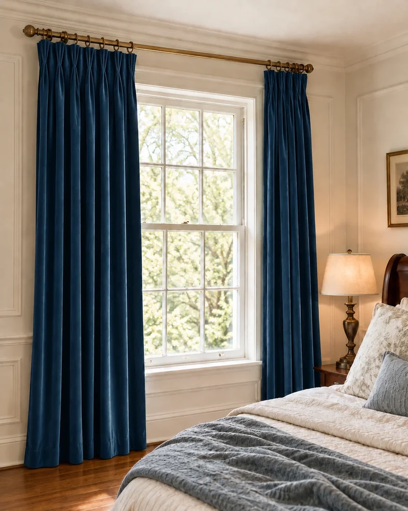 Classic Velvet Custom Curtain
