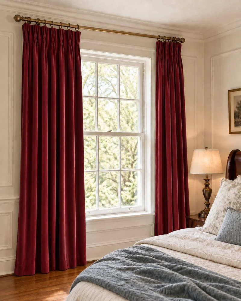 Classic Velvet Custom Curtain