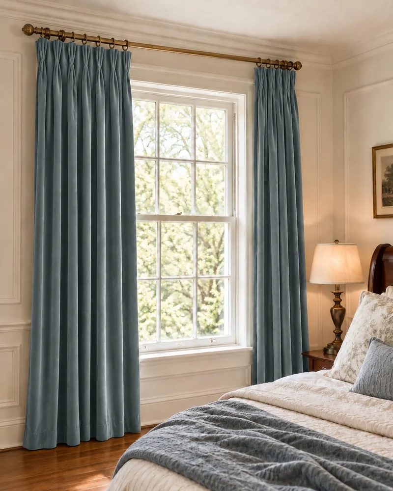Classic Velvet Custom Curtain