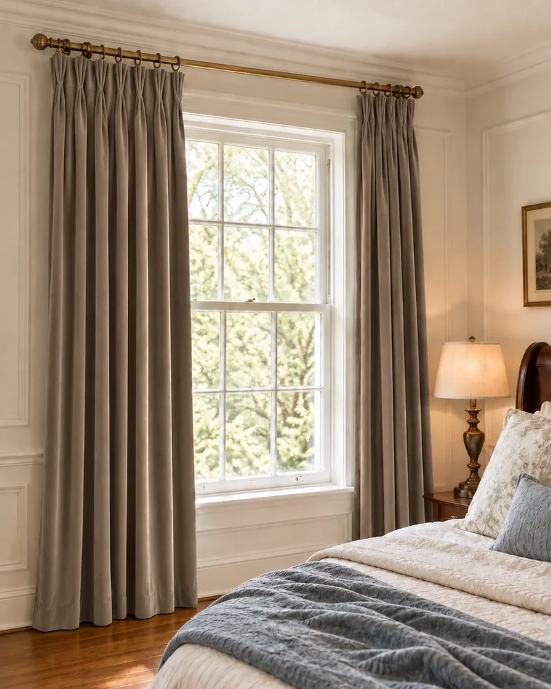 Classic Velvet Custom Curtain