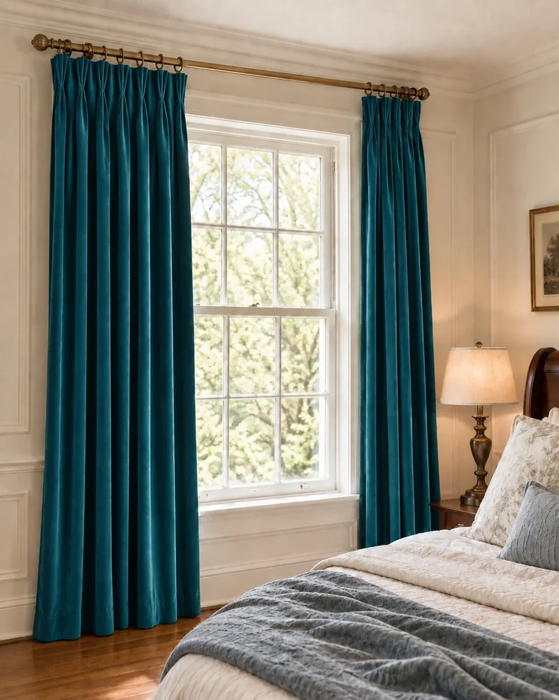Classic Velvet Custom Curtain
