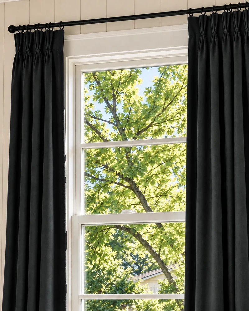 Classic Velvet Custom Curtain