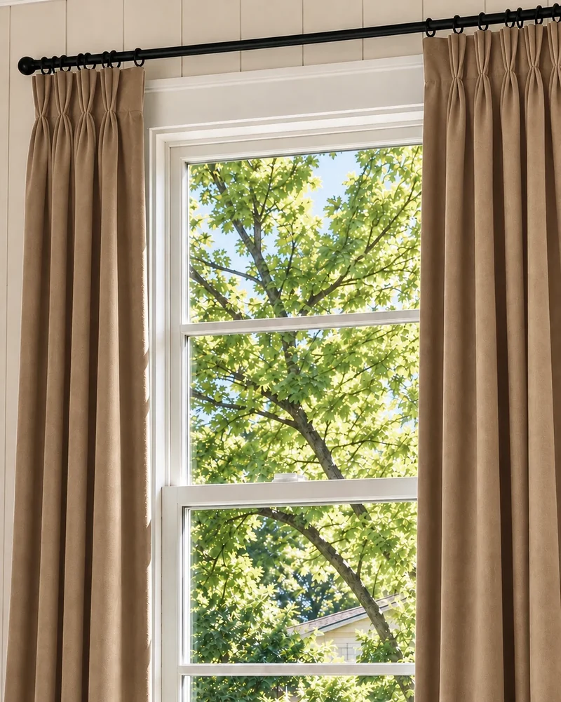 Classic Velvet Custom Curtain