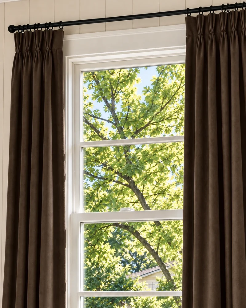 Classic Velvet Custom Curtain
