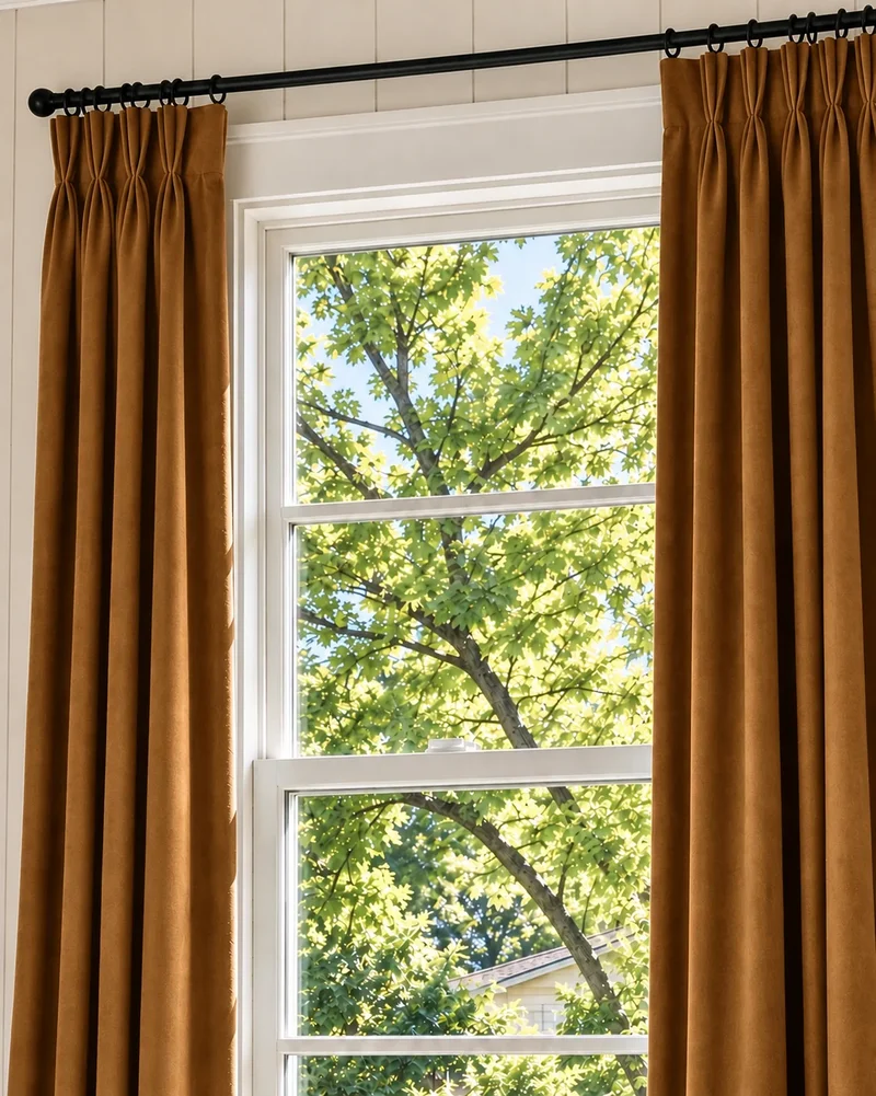 Classic Velvet Custom Curtain