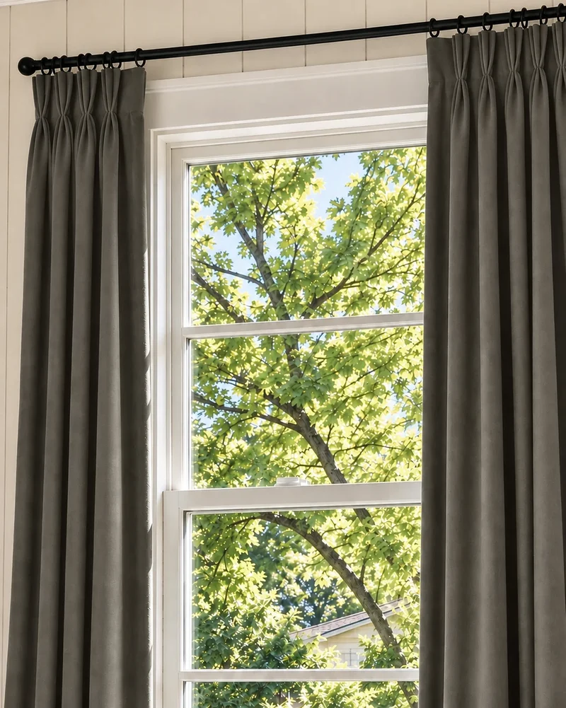 Classic Velvet Custom Curtain