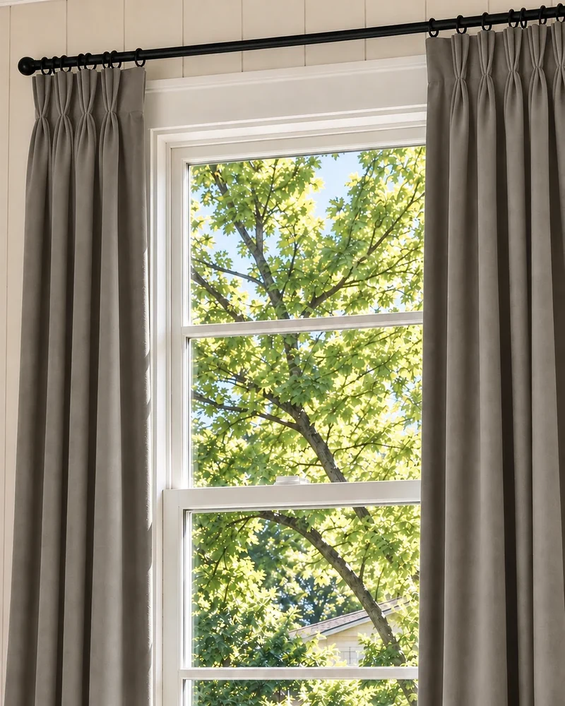 Classic Velvet Custom Curtain