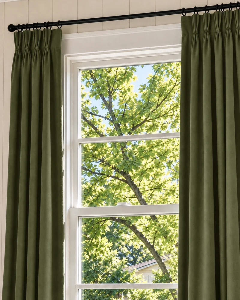 Classic Velvet Custom Curtain