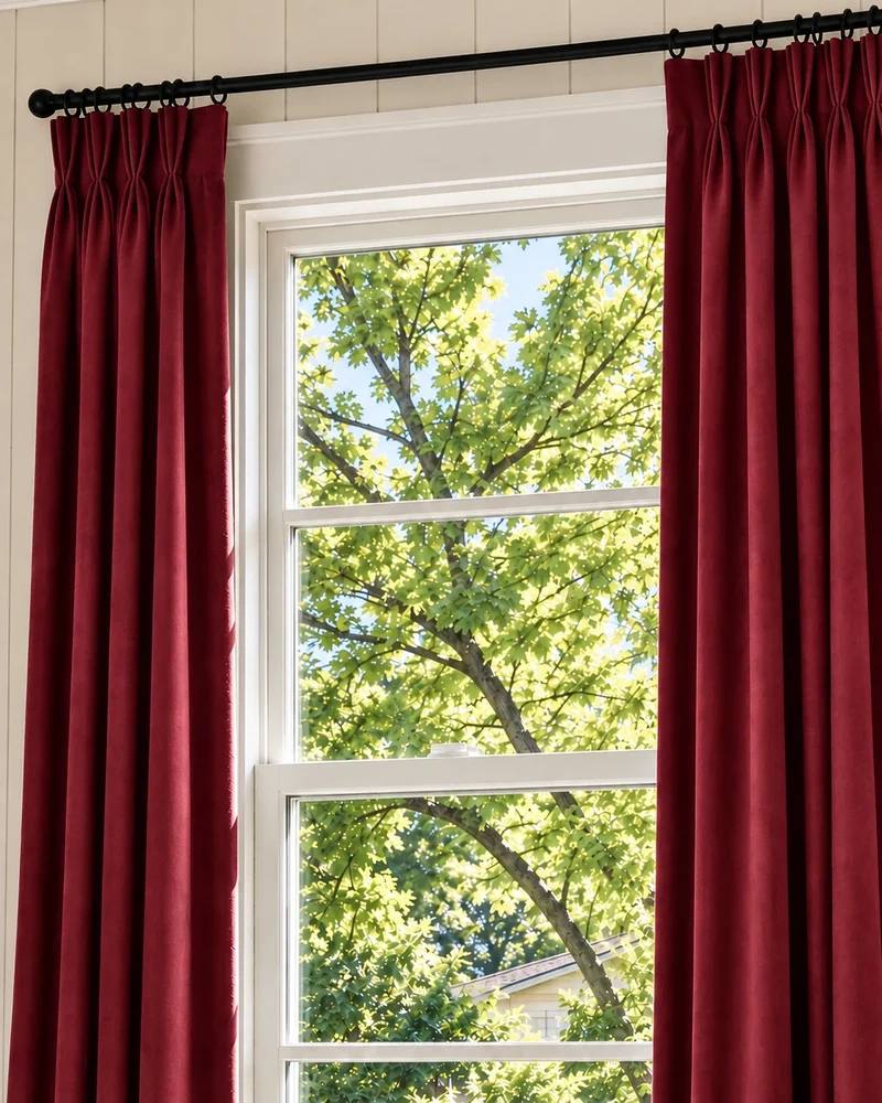 Classic Velvet Custom Curtain