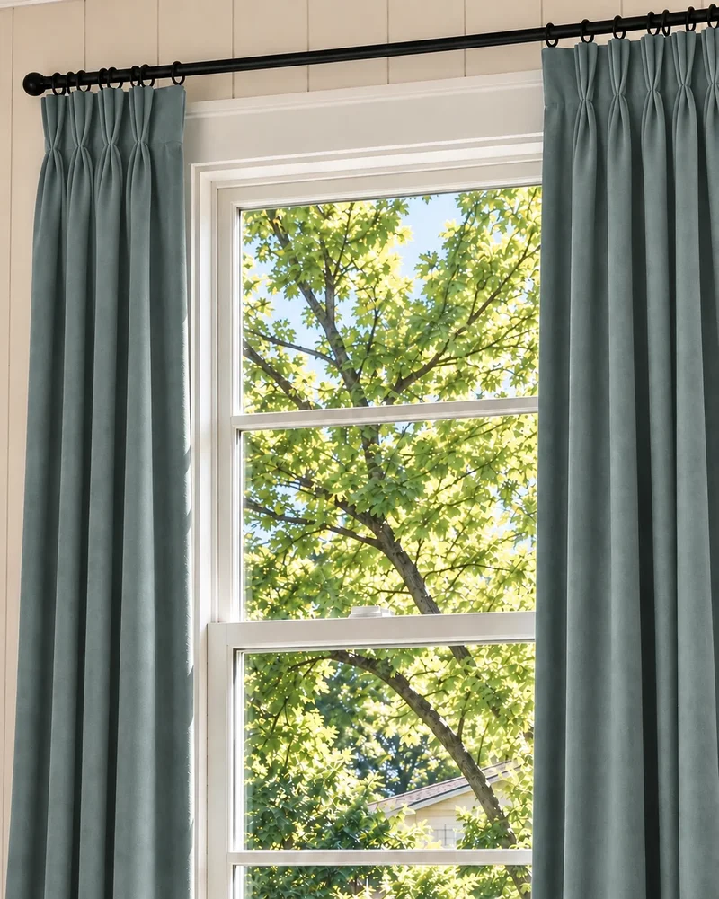 Classic Velvet Custom Curtain