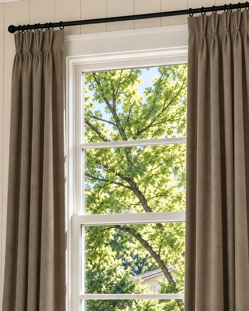 Classic Velvet Custom Curtain