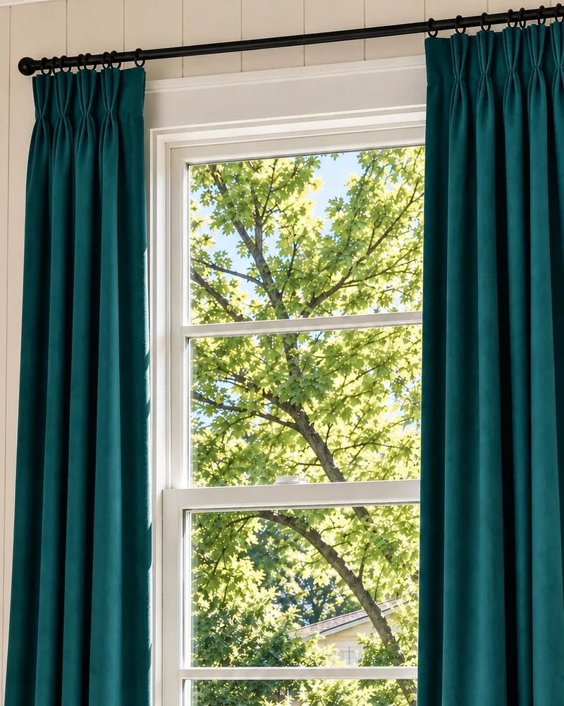Classic Velvet Custom Curtain