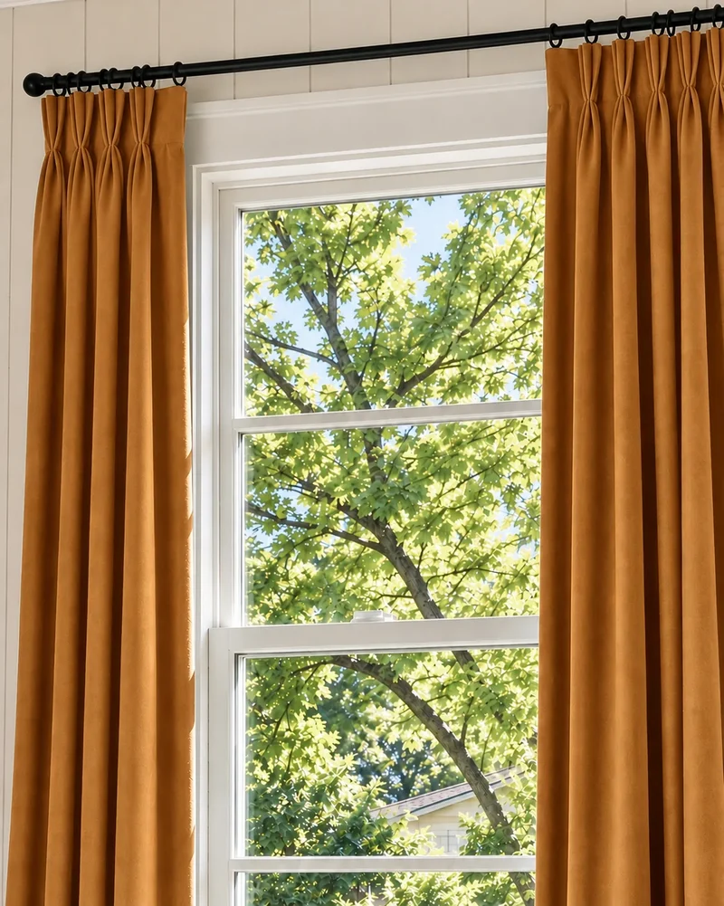 Classic Velvet Custom Curtain
