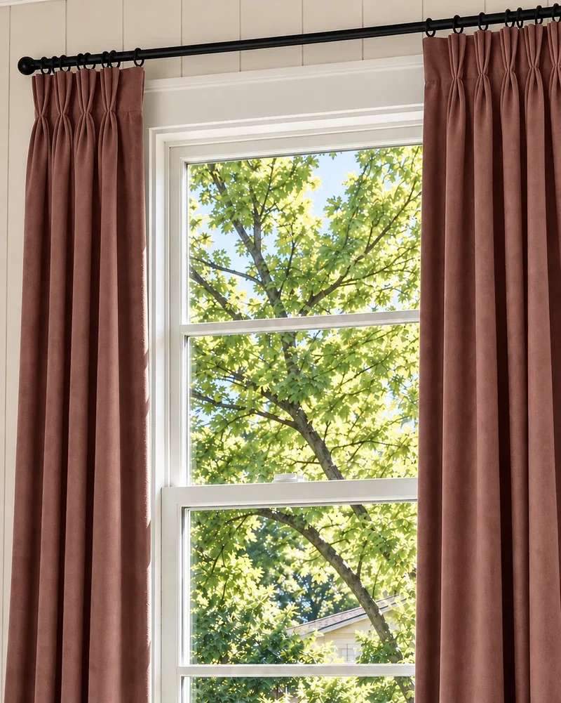 Classic Velvet Custom Curtain
