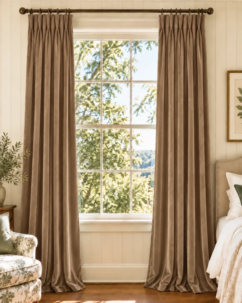 Classic Velvet Custom Curtain