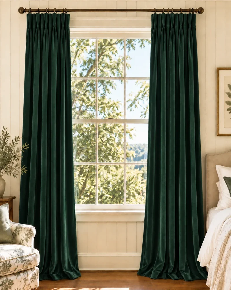 Classic Velvet Custom Curtain