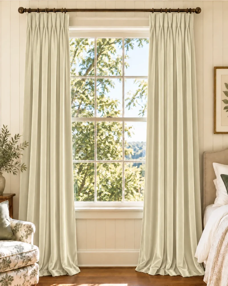 Classic Velvet Custom Curtain