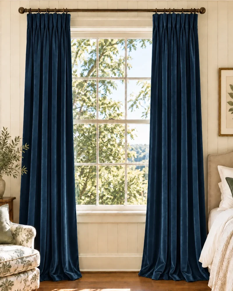 Classic Velvet Custom Curtain