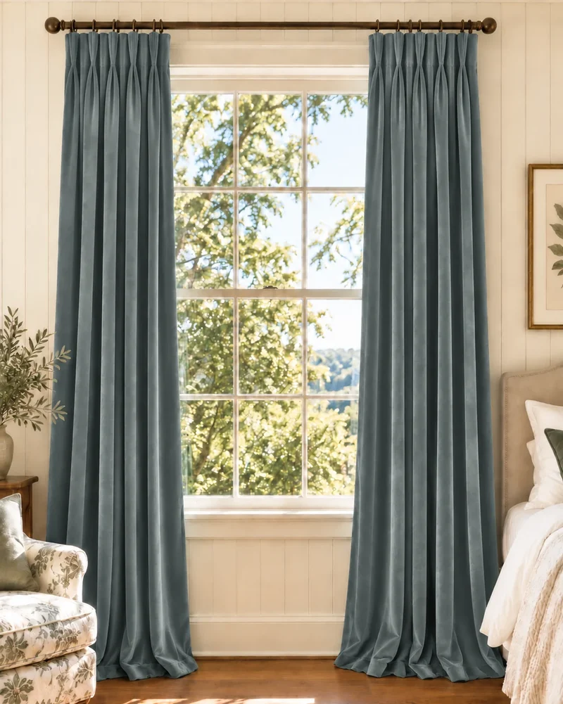 Classic Velvet Custom Curtain