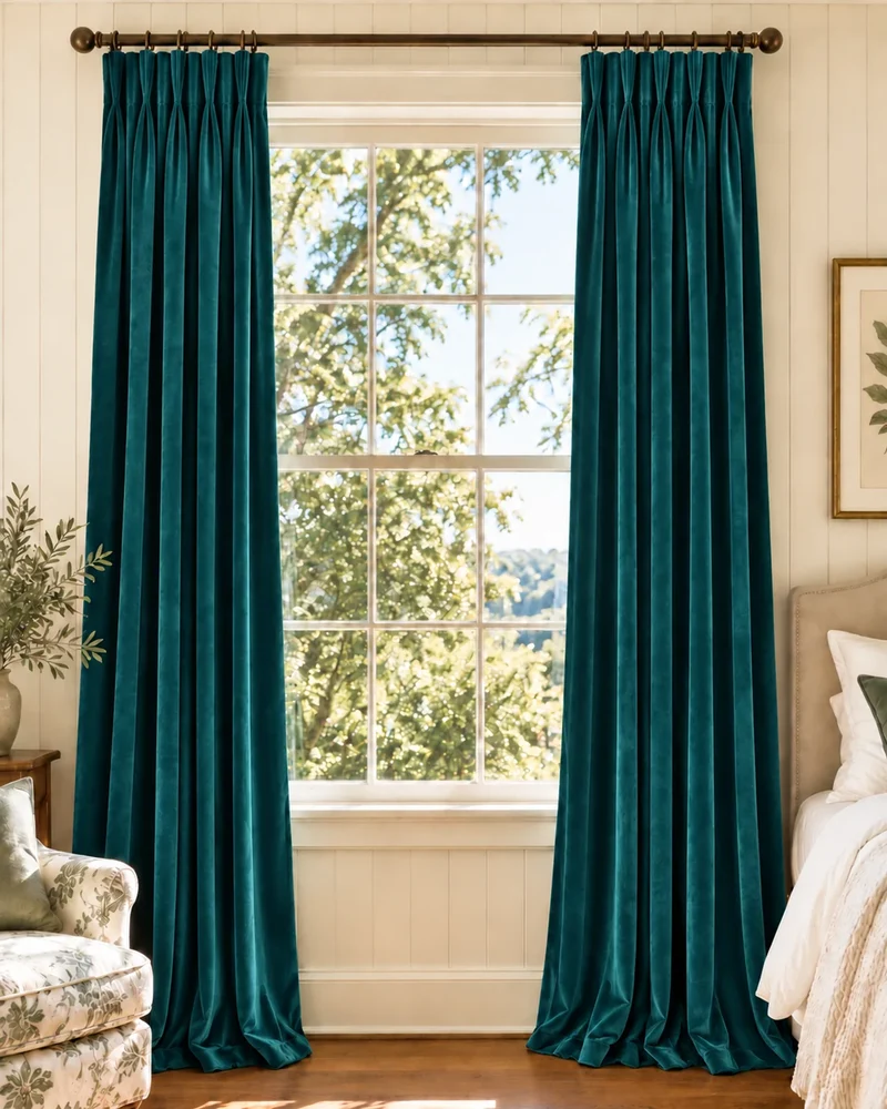 Classic Velvet Custom Curtain