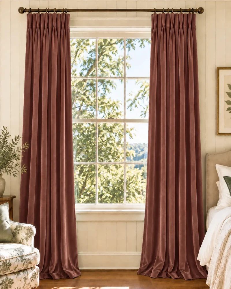 Classic Velvet Custom Curtain