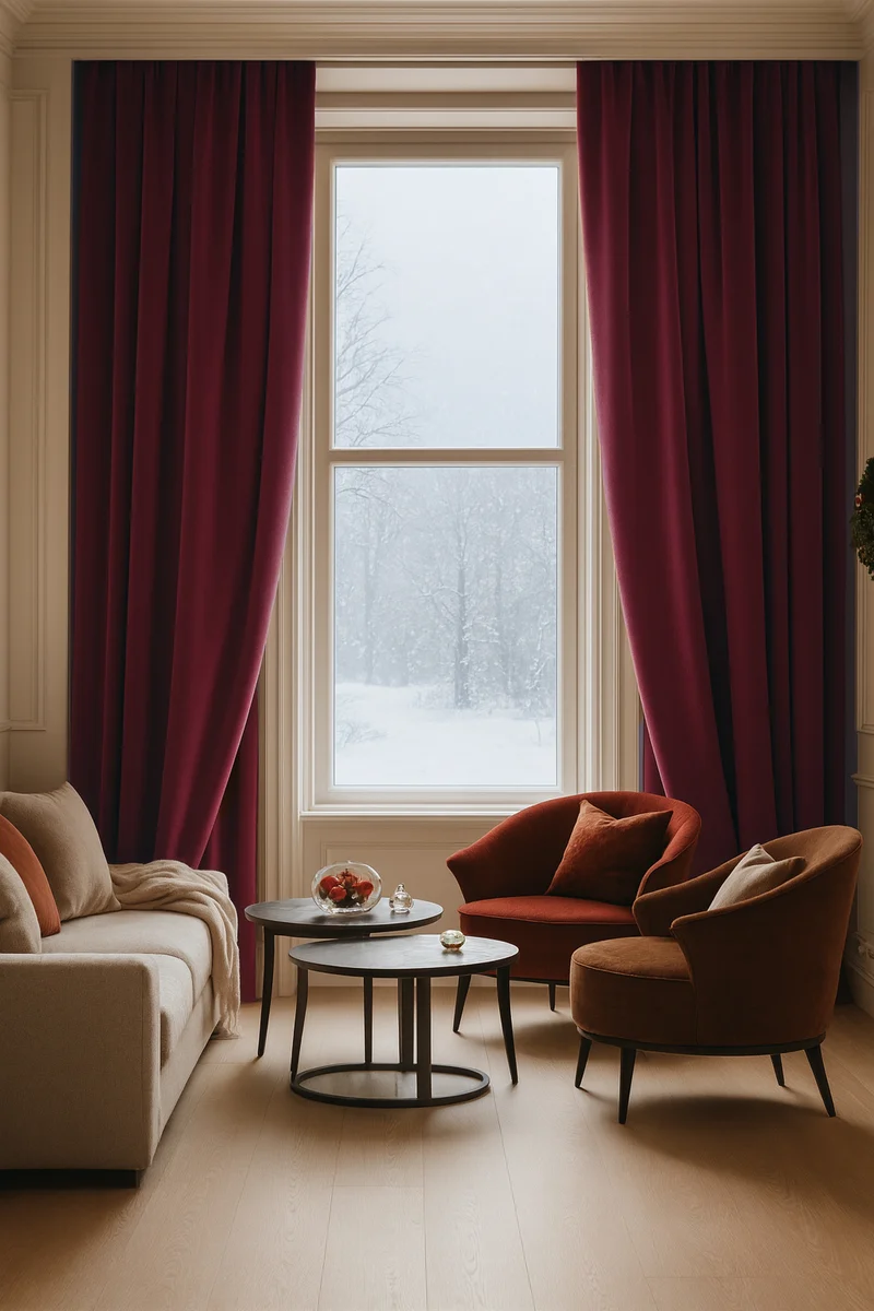 Hussein OEKO Certified Custom Curtain