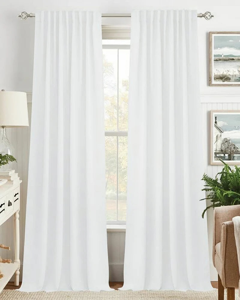 Hussein OEKO Certified Custom Curtain