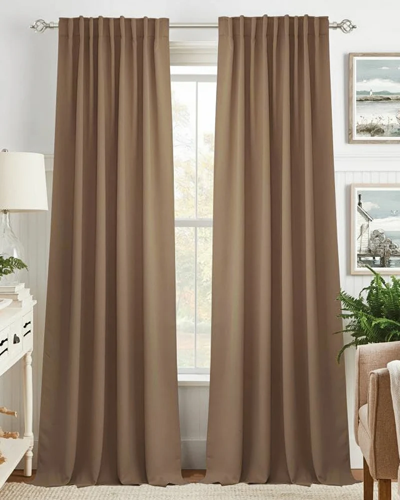 Hussein OEKO Certified Custom Curtain