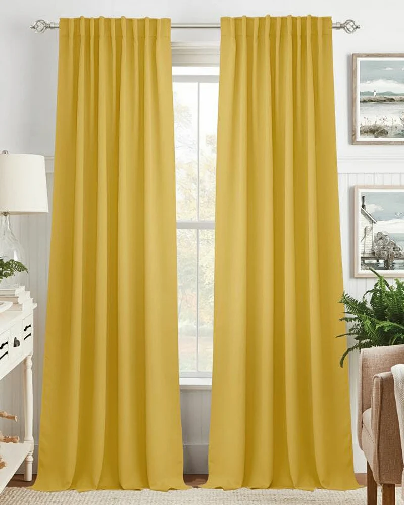 Hussein OEKO Certified Custom Curtain
