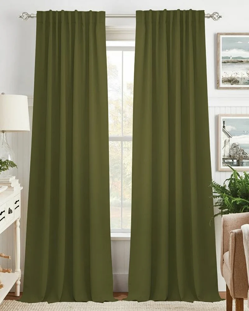 Hussein OEKO Certified Custom Curtain