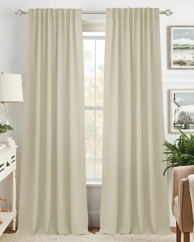 Hussein OEKO Certified Custom Curtain