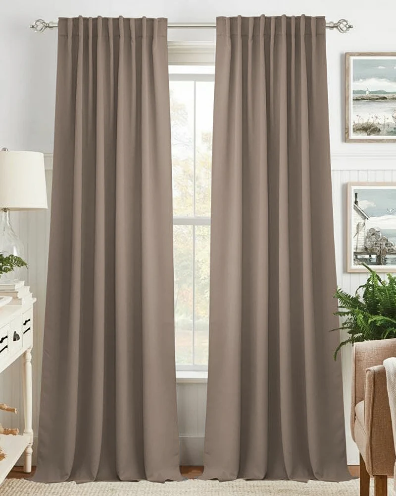 Hussein OEKO Certified Custom Curtain