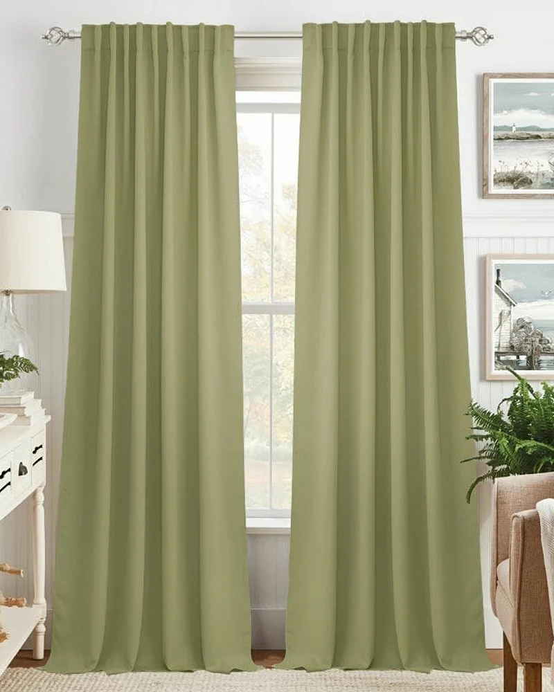 Hussein OEKO Certified Custom Curtain