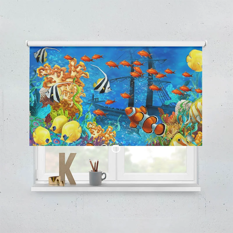Springrollo Motiv "Fische Kindermotiv"