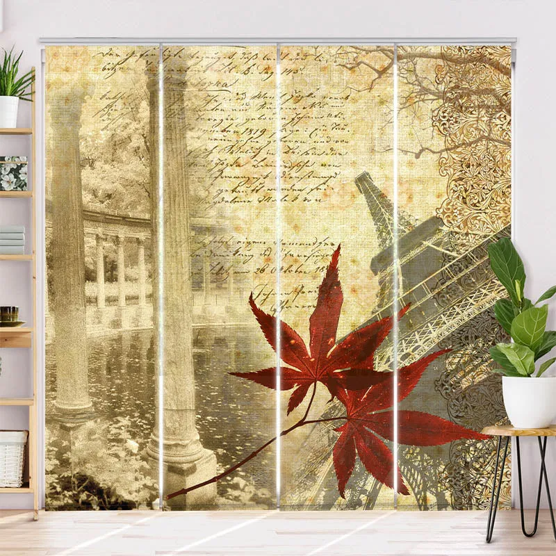 Schiebegardine Motiv "Paris Vintage Memories"