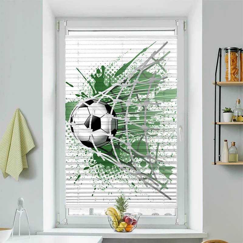 Plissee Motiv "Fussball"