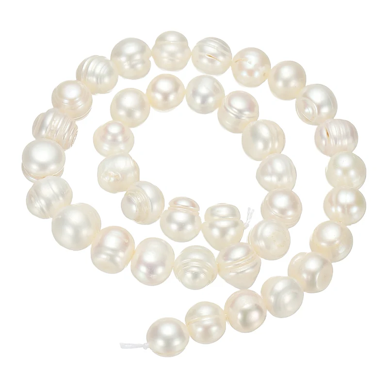 Freshwater Pearl Beads, 4-5mm Potato Shape Pearl String, White