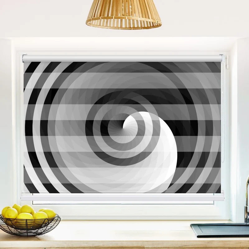 Klemmfix Doppelrollo 'Abstrakter Hintergrund Panorama' | Klemm Doppelrollo