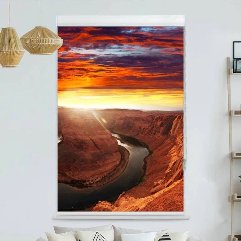 Kassettenrollo Motiv "Grand Canyon" | bis B 420 x H 420 cm