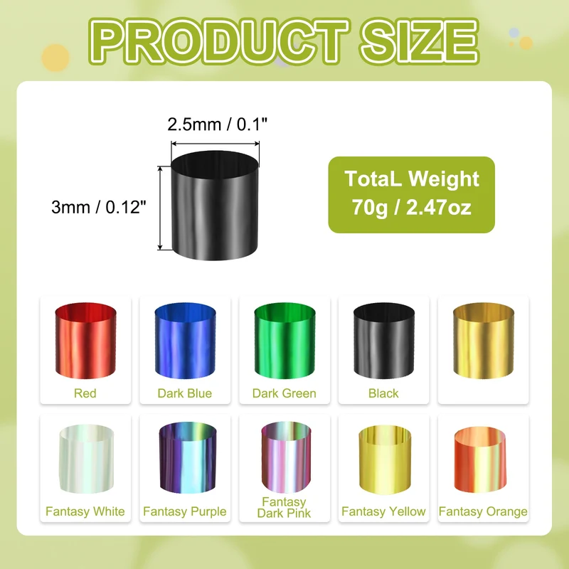 Straw Tube Beads, 70 g 3D Plastic Beads for Crystal Mud Gold