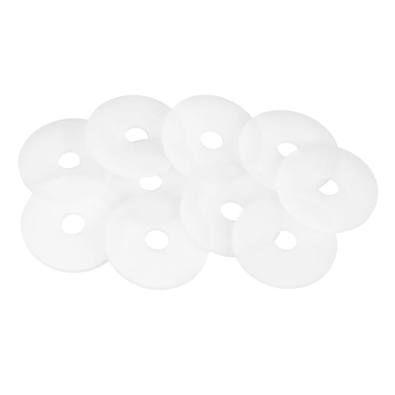 10Pcs M12 Silicone Flat Washer 12mm ID 50mm OD 3mm Thick O Sealing Ring