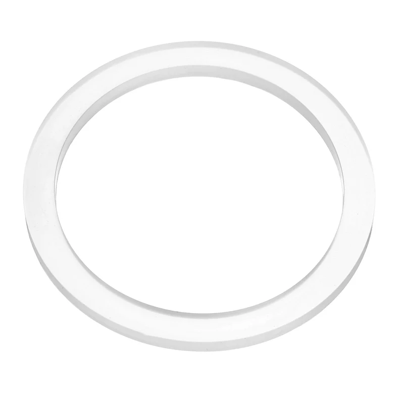 Silicone Flat Washer DN100 4" Gasket Sealing O Rings, Clear