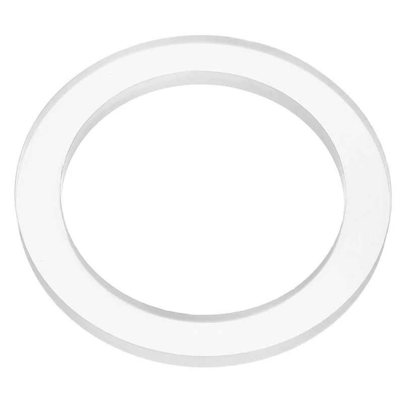 Silicone Flat Washer DN80 3" Gasket Sealing O Rings, Clear