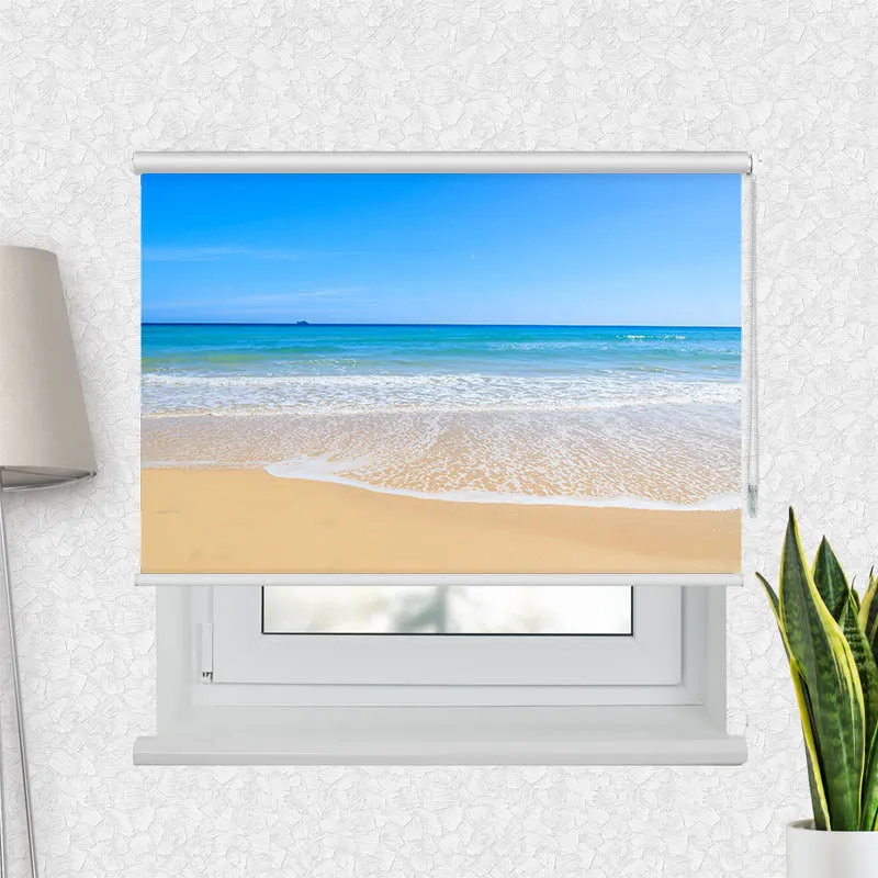 Motivrollo 'Strand und Meer' | Bis B 430 x H 440 cm