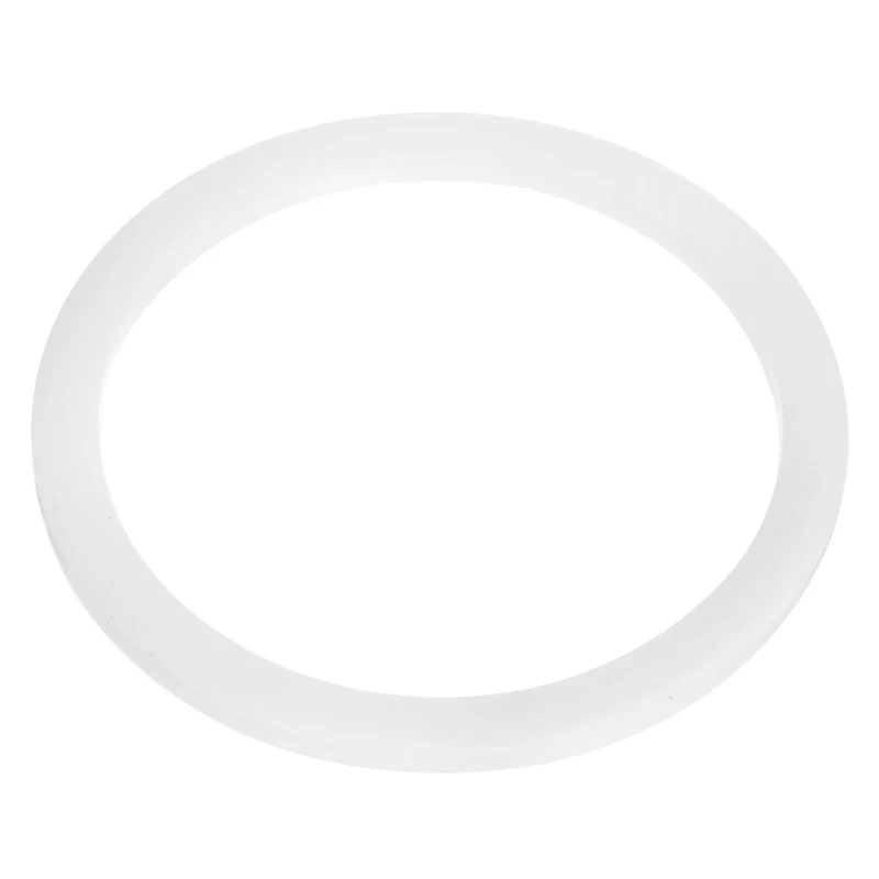 Silicone Flat Washer DN150 6 " Gasket Sealing O Rings, White