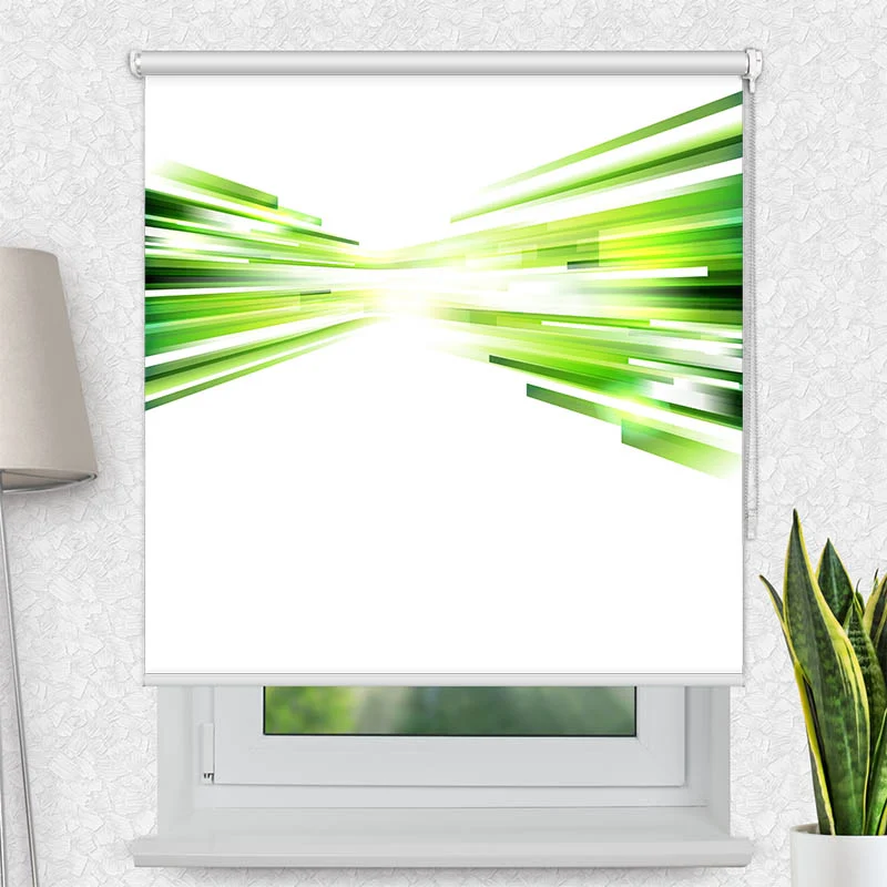 Motivrollo 'Grafik Futuristisch' | Bis B 430 x H 440 cm