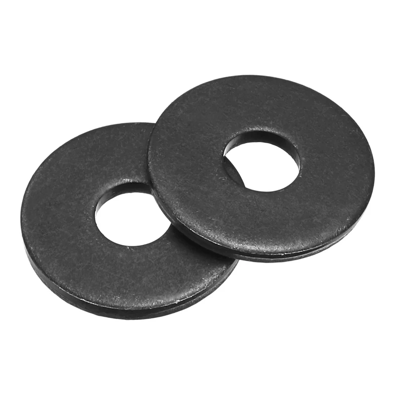 50 Pcs Fender Washer, M6 304 Stainless Steel Flat Washer Fastener Gasket, Silver