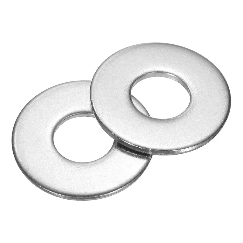 6 Pcs Fender Washer, 3/4 Inch 304 Stainless Steel Flat Washer, Silver Tone