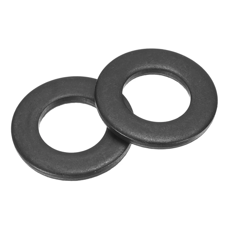 20Pcs Fender Washers, M12 Carbon Steel Flat Washer 24mm OD 2.5mm Thick